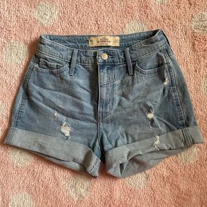 Hollister jean shorts